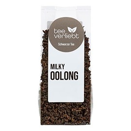 teeverliebt Milky Oolong Tea Loose Black Tea Chinese Tea Oolong Black Tea Blend 100g