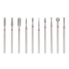 10pcs Nail Drill Bit Set Professional Home Salon Emery Cuticle