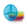 Nûby Nuby 2-Pack Fun Feeding Section Plate - Durable -