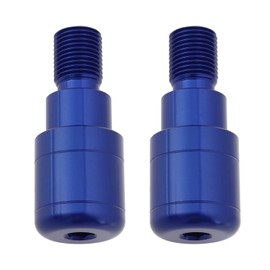 LT Easiyl Pack of 2 Motorcycle Handlebar Ends M16 x 28 mm Motorcycle Handlebar Plugs Compatible with Yamaha MT01 MT-01 MT03 MT-03 MT07 MT-07 MT09, Blue