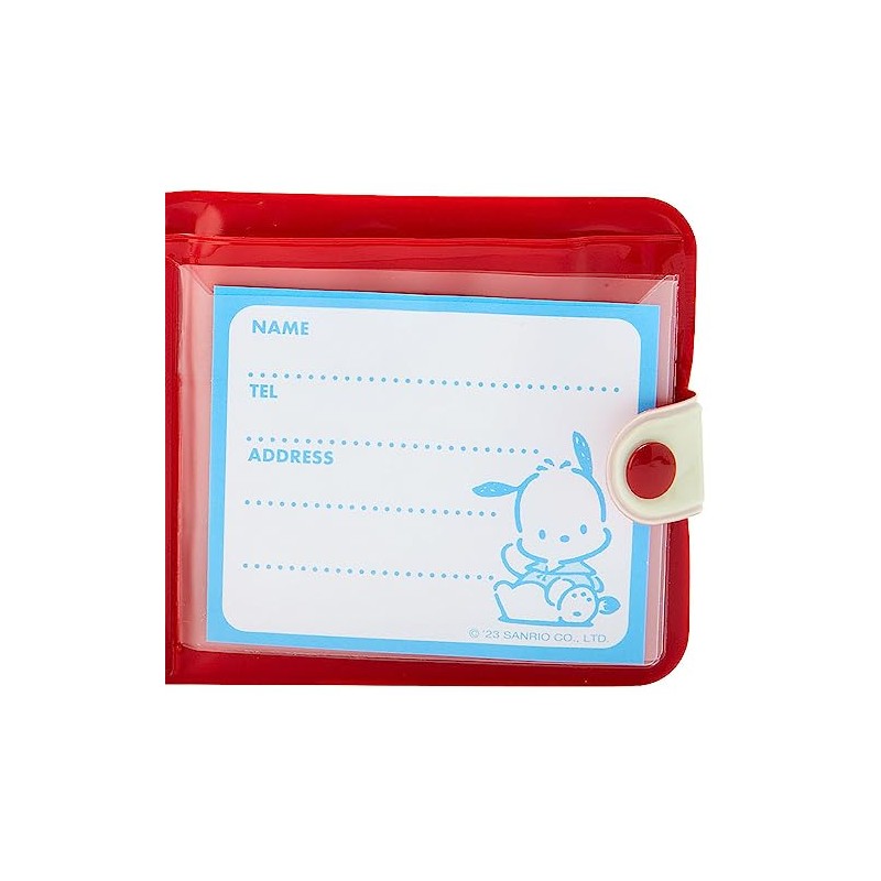 Sanrio Cartera de vinilo, Red, 3.5 x 0.6 x 3.5