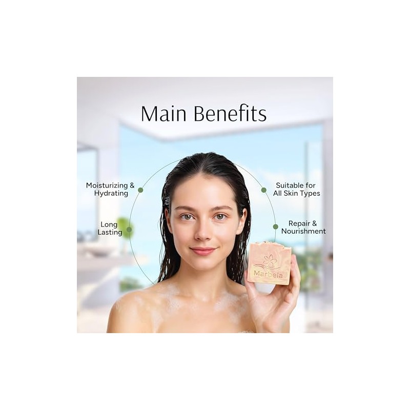 Marbela- Jabón artesanal de cosméticos - Himalayan Salts Springs -