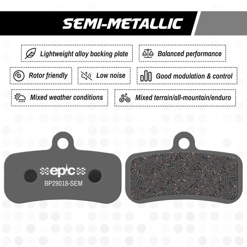 epic Disc Brake Pads for Shimano Brakes | D01S, D02S,