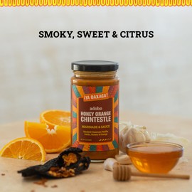 Ya Oaxaca - Smoky, Sweet Citrus Cooking & Finishing Sauce - Marinate Chicken or Pork, Use on Stir-Fry Veggies, Drizzle on Anything – Non-GMO, Gluten-Free – Honey Orange Chintestle - 12 oz