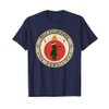 Hawaii Christmas Hula Dancer in Ornament Mele Kalikimaka T-Shirt, blue