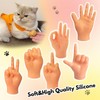 Seawah 6PCS Mini Hands for Cats - Funny Tiny Hands