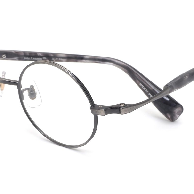 John Lennon JL-1117 Glasses Frame, 4, 43 Sizes, Silver