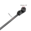 uxcell Mount Head Cable Zip Ties 4 Inch Screw Hole