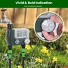 Moclever Sprinkler Timer, Water Timer for Garden Hose w/2 Outlet