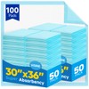 100 Count Puppy Pads- 30"x36", Extra Large Pee Pads for