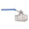 Full Port Ball Valve Stainless Steel Female Thread 3/4in 1000