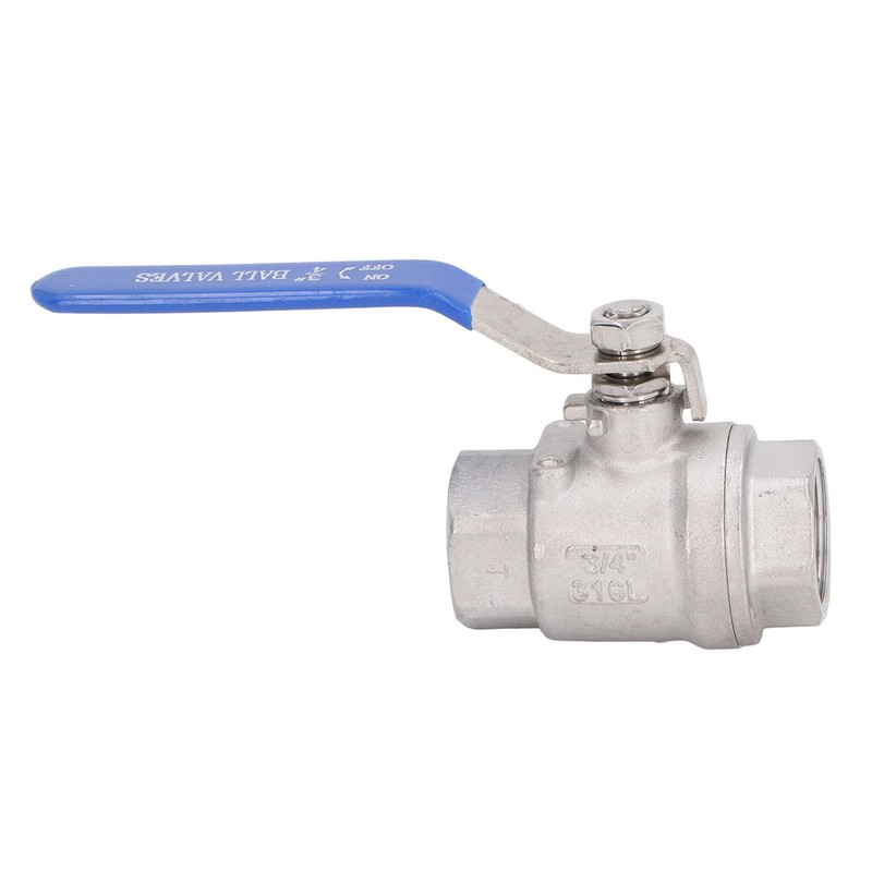 Full Port Ball Valve Stainless Steel Female Thread 3/4in 1000