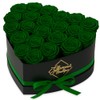 GLAMOUR BOUTIQUE 27 Flower Forever Heart Shape Box - Preserved