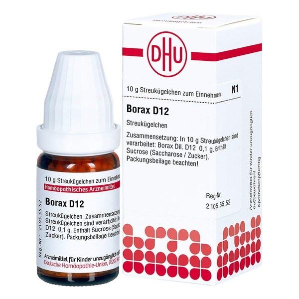 DHU Borax D12 Globules 10 g