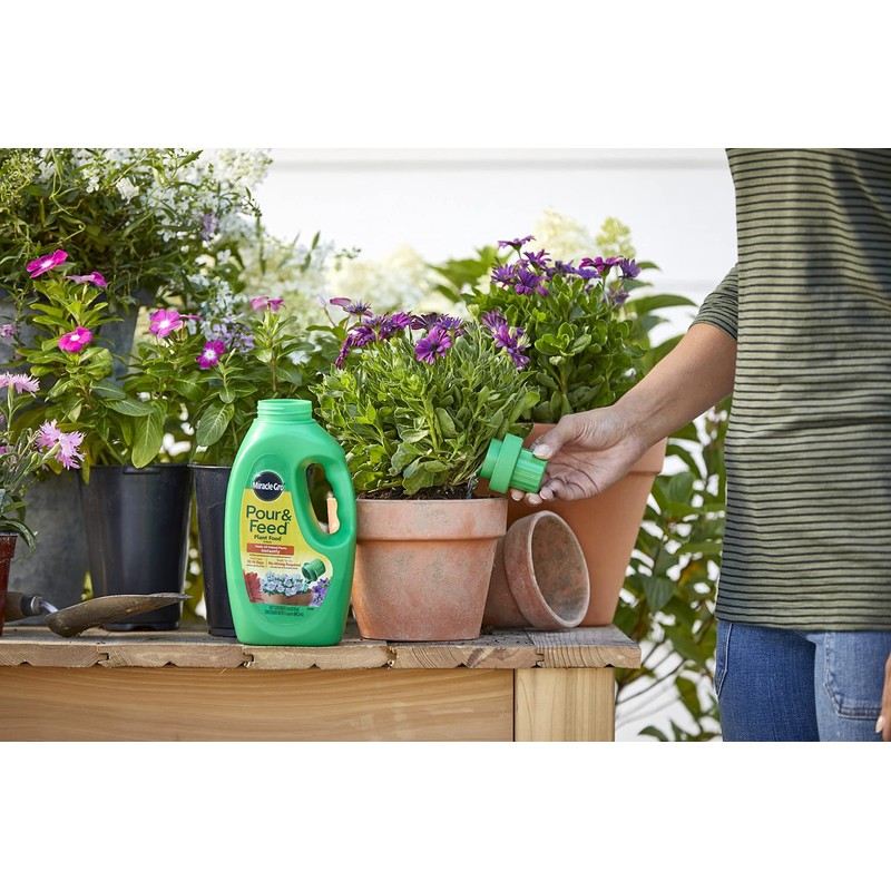 Miracle-Gro Miracle-Gro Pour & Feed Plant Food (Liquid), 32 fl.