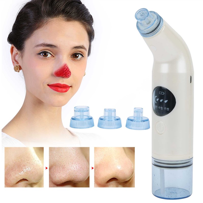 Vacuum Blackhead Removal Electric Pore Cleaner Blackhead Extractor Tool Face