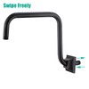 SEABEFORE 13" Gooseneck (S-Shape) Shower Arm Oil Rubbed Bronze Shower