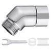 Shower Head Elbow Adapter, All Metal Handheld & Wall-Mounted Shower