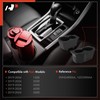 A-Premium Cup Holder Compatible with Ram 1500, 2500, 3500, 4500,