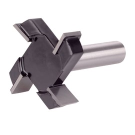 Oudtinx CNC Spoilboard Surfacing Router Bits, 1/2 inch Shank 2 inch Cutting Diameter, Slab Flattening Router Bit Planing Bit Wood Milling Cutter Planer Woodworking Tool 4 wings