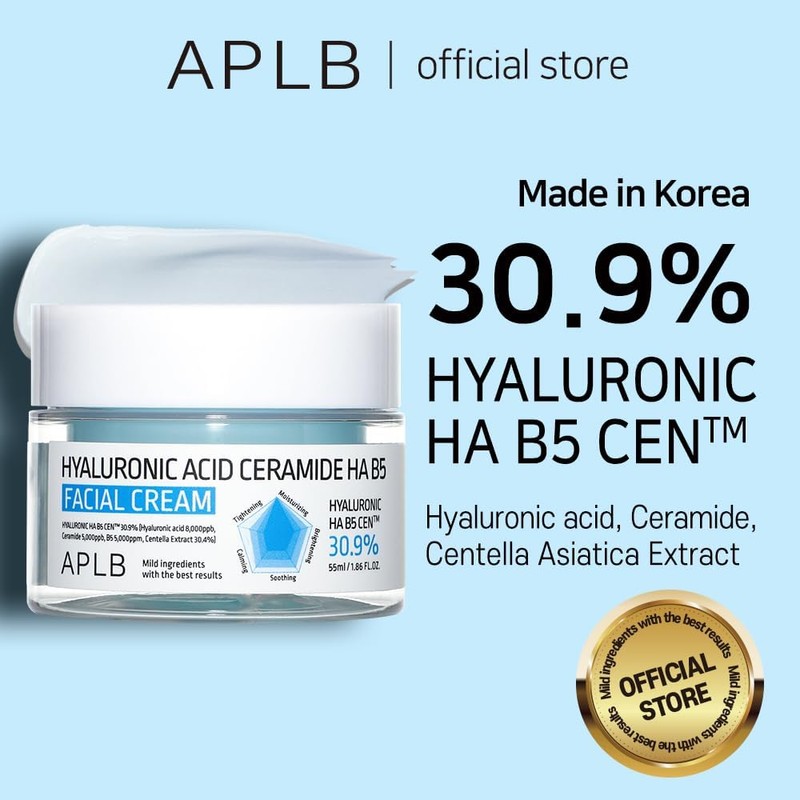 APLB- Crema facial con ácido hialurónico y ceramida HA B5