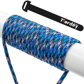 Tiardey PPF-075 Paracord 4mm 100ft (31m) 7 Core Strand,Tear-resistant,Nylon Cord,Mil Spec Type III Paracord,Holds up to 250kg for Outdoor Survival Camping
