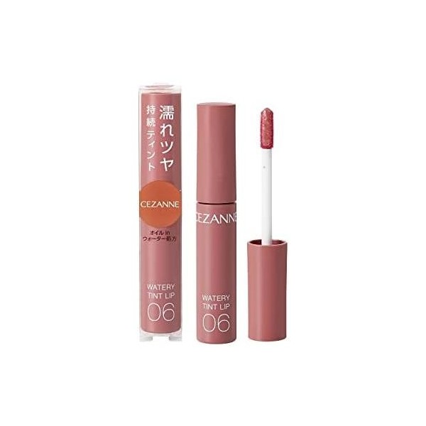  Cezanne Watery Tint Lip 06 Pink Beige 4.0g Tint