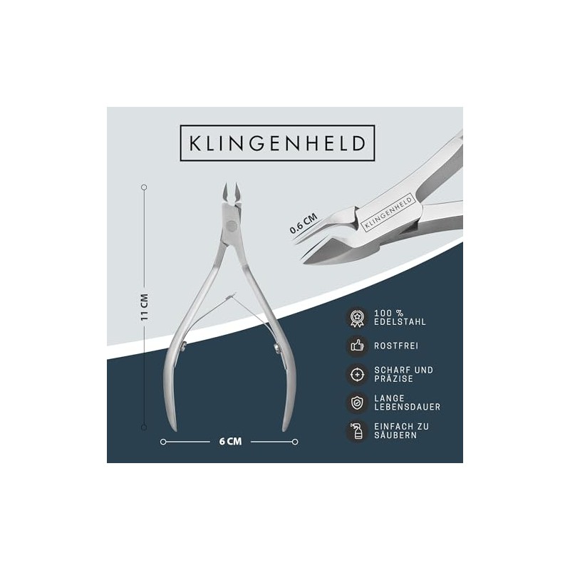 Precise Cuticle Nippers – Very Smooth & Extra Sharp –