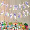 Music Singer Party Banners Holographic Pop Star Birthday Party Banners