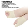 2 Pairs Toe Separator Elastic Hallux Valgus Corrector Bunion Correction
