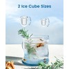 Ice Makers Countertop, Portable Ice Machine with Carry Handle, 26.5lbs/24Hrs,