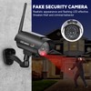 BNT Solar Powered Fake Security Camera, Bullet Dummy Security Camera