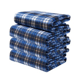 Washable Bed Pads, Non-Slip Bed Pads for Incontinence (28" x 36", 4 Pack) - Waterproof and Reusable Underpads for Adults, Kids, and Pets