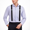 Heavy Duty X-Back Suspenders for Men – Adjustable Elastic Straps