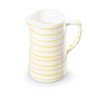 Gmundner Keramik Manufaktur 0101KRWA07 Gelbgeflammt Water Jug 0.7l