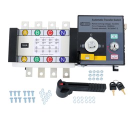 Thomletha 4P 160A Industrial Automatic Transmission Switch ATS AC Generator Set 110V 220V Dual Power Switching Switch