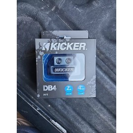 Kicker Car Audio DB4 Distribution Block Brass Accessories Solid Termination New