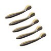 5pcs/set 10cm 6g Soft Lure with 3D Eyes Enlarged Tail