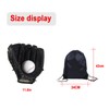 GisWell Baseball Gloves - Softball Gloves with One Ball, Adult