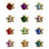 Studex Sterilized Piercing Earrings * Ear Stud * Birthstar *