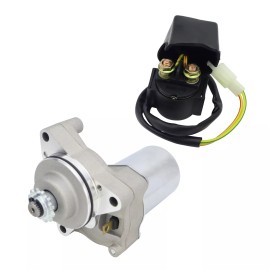 Soarider Chinese 90CC 110CC 125CC ATV Starter & Relay 3 Bolt TAOTAO ROKETA SUNL COOLSETER