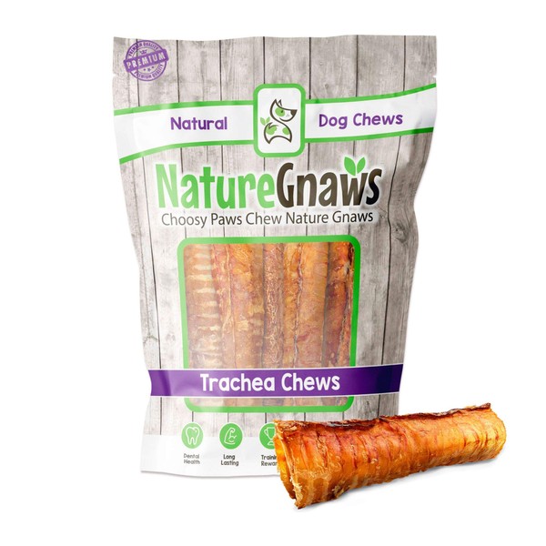 Nature Gnaws Beef Trachea for Dogs - Premium Natural Beef