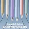 BIYUNRO Gel Pens - Black Ink 4pcs 0.5 mm Fine