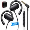 iMangoo 3.5mm Wired Earbuds Over the Ear Buds Open Earphones