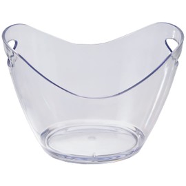 Vin Bouquet transparenter Sektk&uuml;hler f&uuml;r zwei Flaschen, ABS, 23x29x40 cm