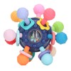 Baby Sensory Teething Toy Grasping Activities Bright Colors Silicone Soothes