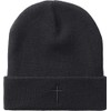 Baddery Knitted Hat: Cross - Jesus Christ God Christ Christian