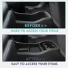 BestEvMod for EV9 Lower Center Console Organizer Tray Interior Accessories