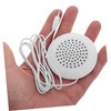 Veemoon 2Pcs Portable Mini Pillow Speaker with Jack for Travel
