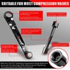 CLSSLVVBN 2pcs/Set Plumbers Professional Plumbing Tools for Nut Installation Easy